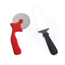 Load image into Gallery viewer, Stainless Steel Pizza Spatula and Cutter