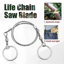 Load image into Gallery viewer, Multifunctional Emergency Gear Steel Wire Saw