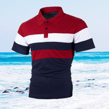 Load image into Gallery viewer, Men&#39;s Casual Cotton Polo