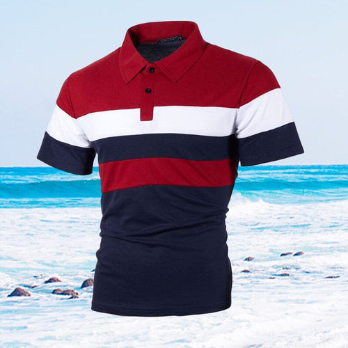 Men's Casual Cotton Polo