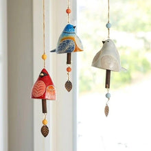 Load image into Gallery viewer, Lucky Bird Song Wind Chimes