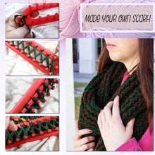 Load image into Gallery viewer, Scarf Knitting Loom Kit