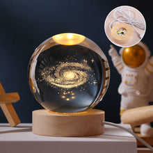 Load image into Gallery viewer, Glowing Crystal Ball Night Light