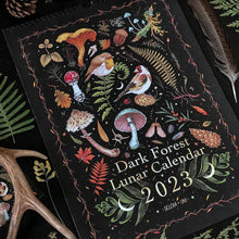 Load image into Gallery viewer, 2023 Dark Forest Lunar Calendar