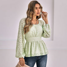 Load image into Gallery viewer, Women's Lantern Sleeve Shirt