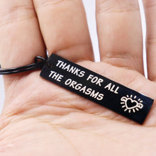 Load image into Gallery viewer, Naughty Keychain/Charm Couple Key Ring