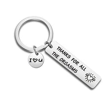 Load image into Gallery viewer, Naughty Keychain/Charm Couple Key Ring