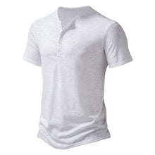 Load image into Gallery viewer, HENLEY SHORT SLEEVE SHIRT