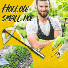 Load image into Gallery viewer, All-steel Hardened Hollow Hoe