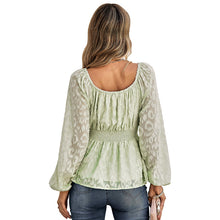 Load image into Gallery viewer, Women's Lantern Sleeve Shirt