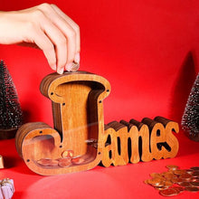 Load image into Gallery viewer, Piggy Bank Wood Gift For Boys and Girls