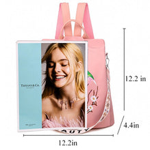 Load image into Gallery viewer, Embroidered Anti-theft Backpack