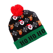 Load image into Gallery viewer, Christmas LED Light Knitted Beanies