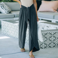 Load image into Gallery viewer, Loose Knit Wide-Leg Pants