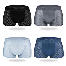 Load image into Gallery viewer, Breathable Men Ice Silk Boxer, Honeycomb Ventilation Design