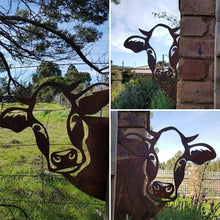 Load image into Gallery viewer, Outdoor Garden Farm Peeping Goat Metal Artwork Indoor Decoration