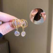 Load image into Gallery viewer, Fashion Diamond Crown Earrings