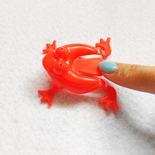 Load image into Gallery viewer, Plastic Jumping Frog