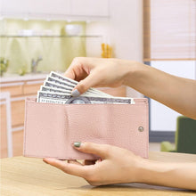 Load image into Gallery viewer, Women&#39;s Foldable Short Wallet