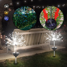 Load image into Gallery viewer, Waterproof  Solar Garden Fireworks Lamp