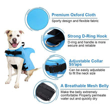 Load image into Gallery viewer, Pet Shark Life Vest