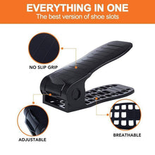Load image into Gallery viewer, Durable Adjustable Shoe Organizer