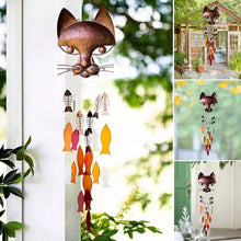 Load image into Gallery viewer, Handicraft Metal Fun Catfish Wind Chime