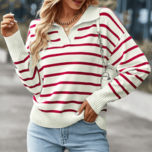 Load image into Gallery viewer, Striped Soft Sweater