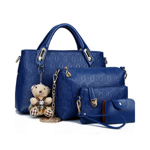Handbag with Four-piece Set
