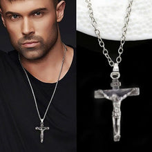 Load image into Gallery viewer, Titanium Steel Crucifix Necklace