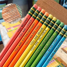 Load image into Gallery viewer, Affirmation Pencil Set✏️ (10Pcs)