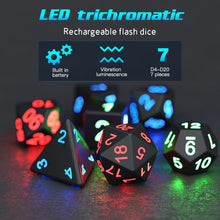 Load image into Gallery viewer, LED Flash Dice Set 7-pack The Electronic Dice