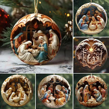 Load image into Gallery viewer, Nativity Christmas ornament