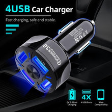 Load image into Gallery viewer, 4-IN-1 Fast Charging Port for Car