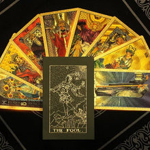 Load image into Gallery viewer, 🔮Explore the Mystical World of Tarot Gold Foil Tarot🔮