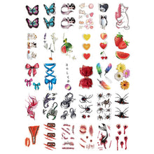 Load image into Gallery viewer, 3D Stereo Tattoo Sticker（60 patterns）