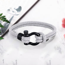 Load image into Gallery viewer, Nautical Braided Rope Bracelet