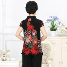 Load image into Gallery viewer, Elderly Cotton and Linen Two Piece Set