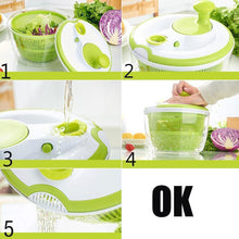 Load image into Gallery viewer, Household Salad Dehydrator Manual Vegetable Washing Machine