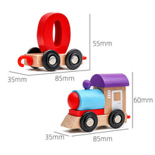 Load image into Gallery viewer, Wooden Digital Train Toy