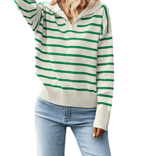 Load image into Gallery viewer, Striped Soft Sweater