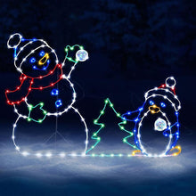 Load image into Gallery viewer, Playful Animated Snowball Light