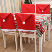 Load image into Gallery viewer, Christmas Chair Cover Decoration