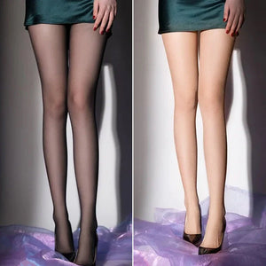 Pearlescent Silk Stockings Sexy Nylon Pantyhose