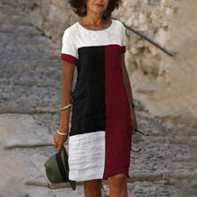 Load image into Gallery viewer, Check Print Dress