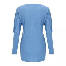 Load image into Gallery viewer, Women&#39;s Round Neck Printing Long-sleeved Top Sweater