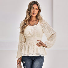 Load image into Gallery viewer, Women's Lantern Sleeve Shirt