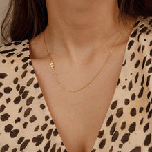 Load image into Gallery viewer, Initial Bezel Diamond Necklace