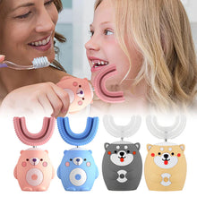 Load image into Gallery viewer, Smart 360 Degree U-shaped Children's Electric Toothbrush