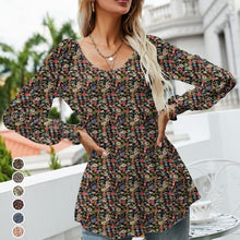 Load image into Gallery viewer, Printed Puff Long Sleeve Shirt